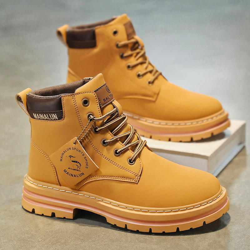 Fashion Men'S Boots - الكلاسيكية الرجال أحذية عالية الجودة عالية