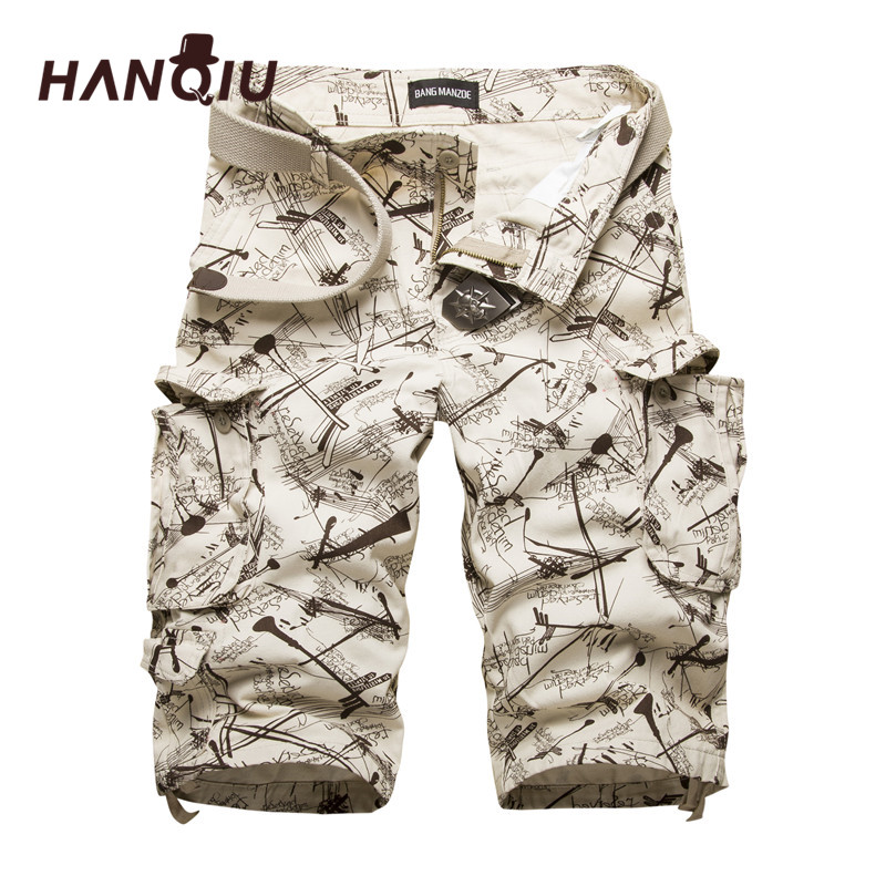 Mens Fashion Camo Pants - شورت رجالي قطني من سومر 2026