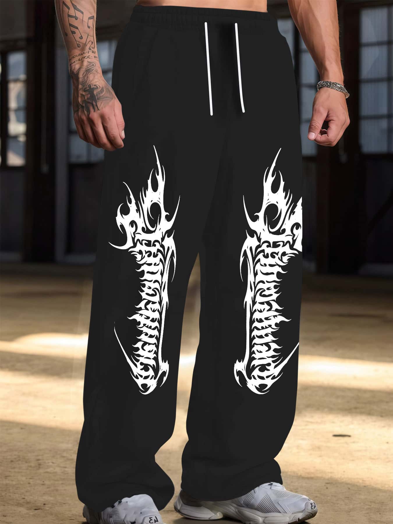 Men'S Dress Pants Fashion - موضة الشارع القوطية للرجال والنساء: بنطلونات