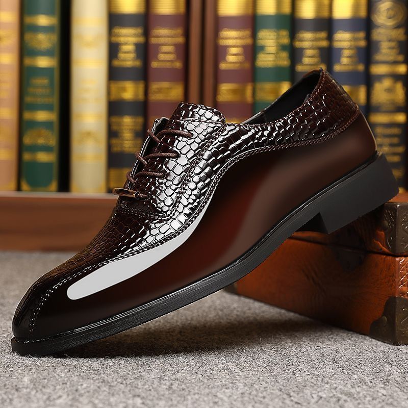 Men'S Fashion Formal - أحذية رجالية رسمية من الجلد اللامع