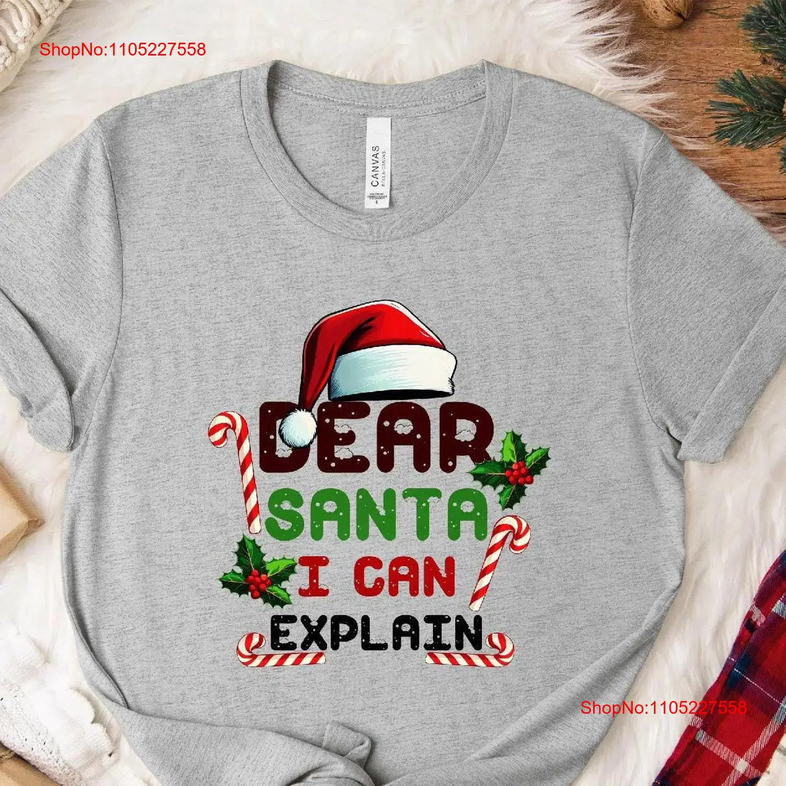 Men'S Fashion Explained - تي شيرت Dear Santa I Can