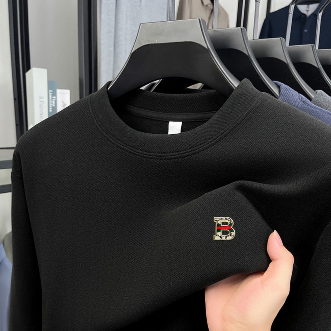 Men'S Tops Fashion - قميص رجالي طويل الأكمام برقبة دائرية