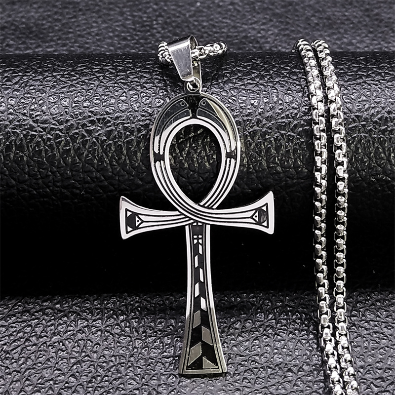 Men Fashion Egypt - قلادة صليب الأنخ المصري (مفتاح الحياة)