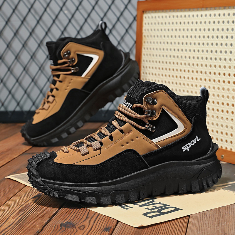 أحذية المشي لمسافات طويلة للرج - مراجعة Fashion Men'S Boots وسعره