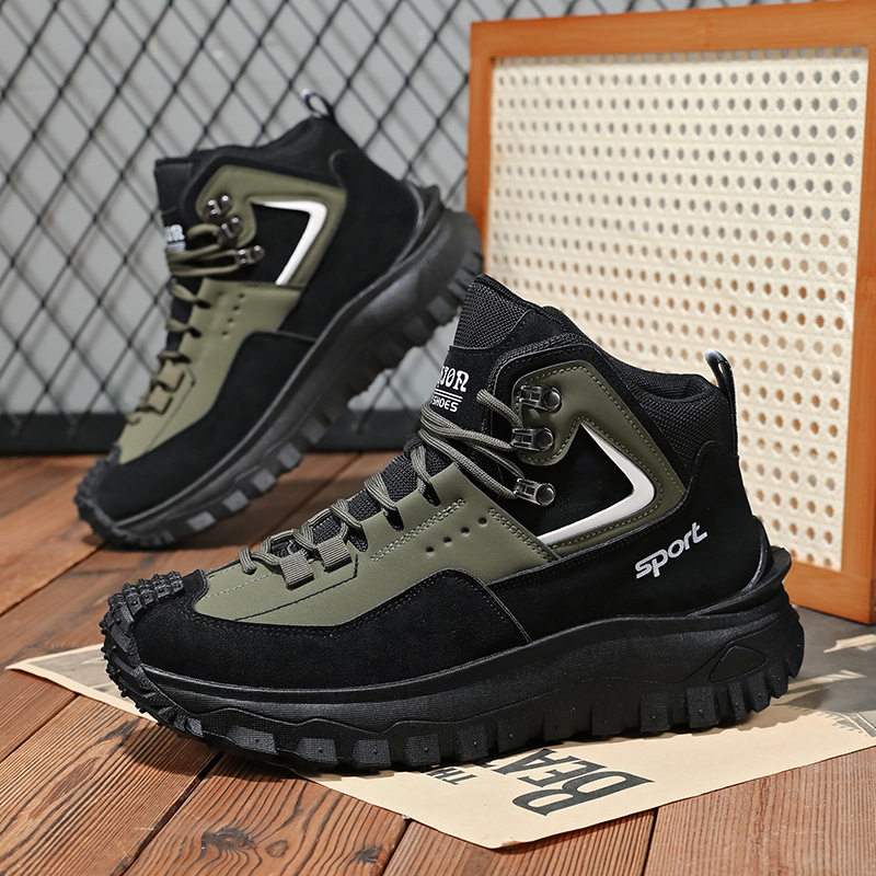 أحذية المشي لمسافات طويلة للرج - مراجعة Fashion Men'S Boots وسعره