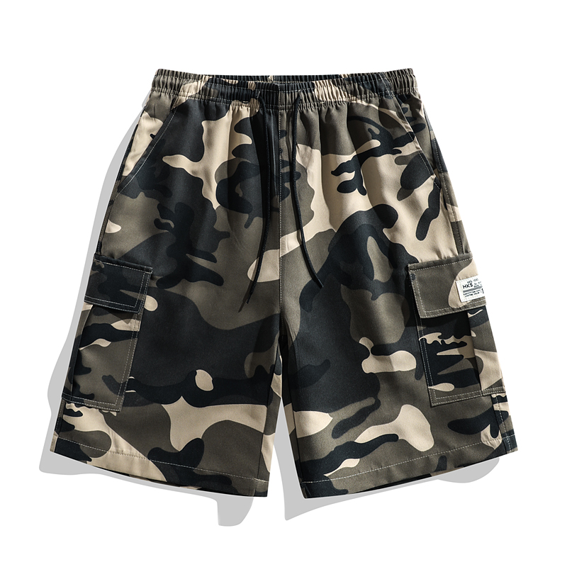 شورت رجالي جديد بنمط التمويه م - مراجعة Mens Fashion Camo Pants وسعره