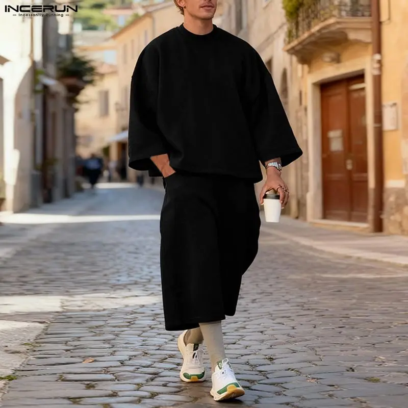 طقم رجالي من INCERUN بلون موحد - مراجعة Men'S Fashion Formal وسعره