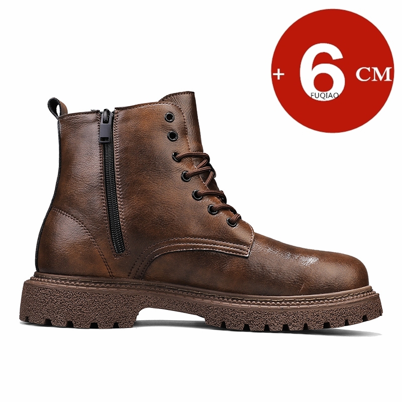6 سنتيمتر الارتفاع غير مرئية ز - مراجعة Fashion Men'S Boots وسعره
