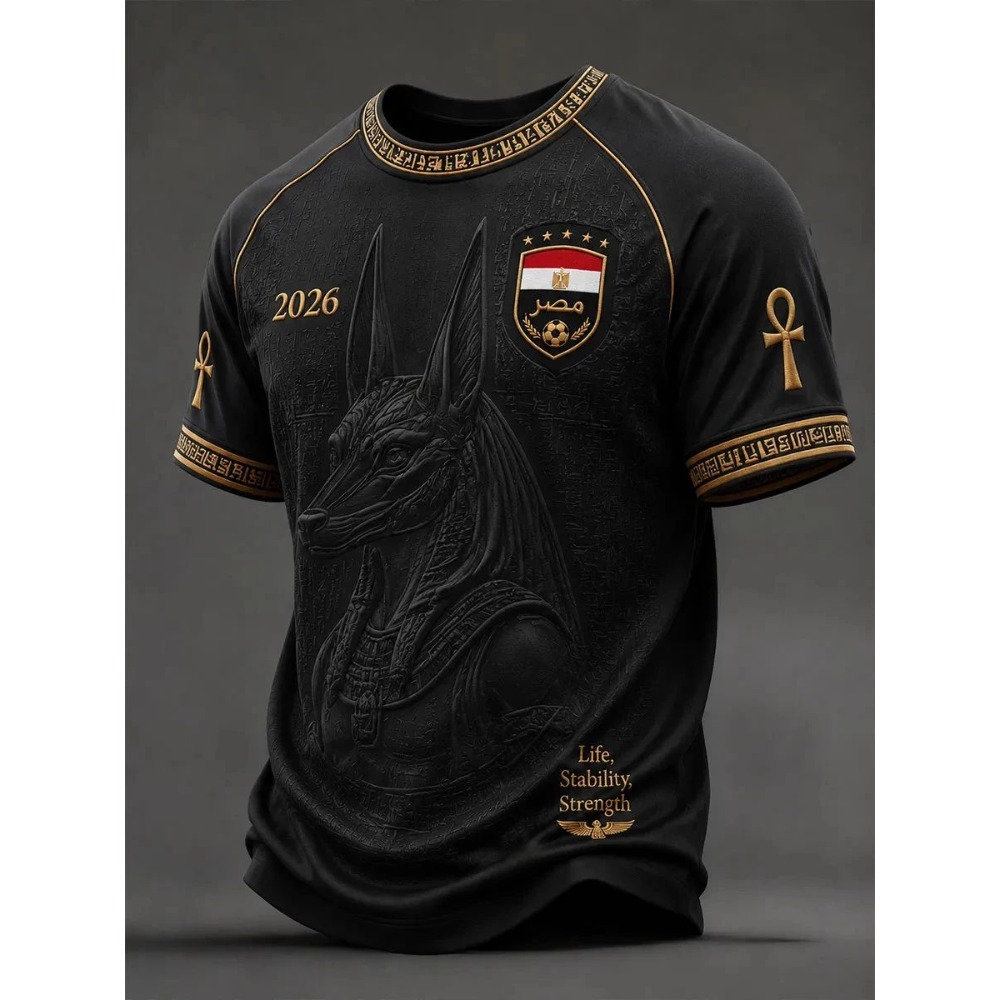 قميص كرة قدم رجالي صيفي 2026 ل - مراجعة Men Fashion Egypt وسعره