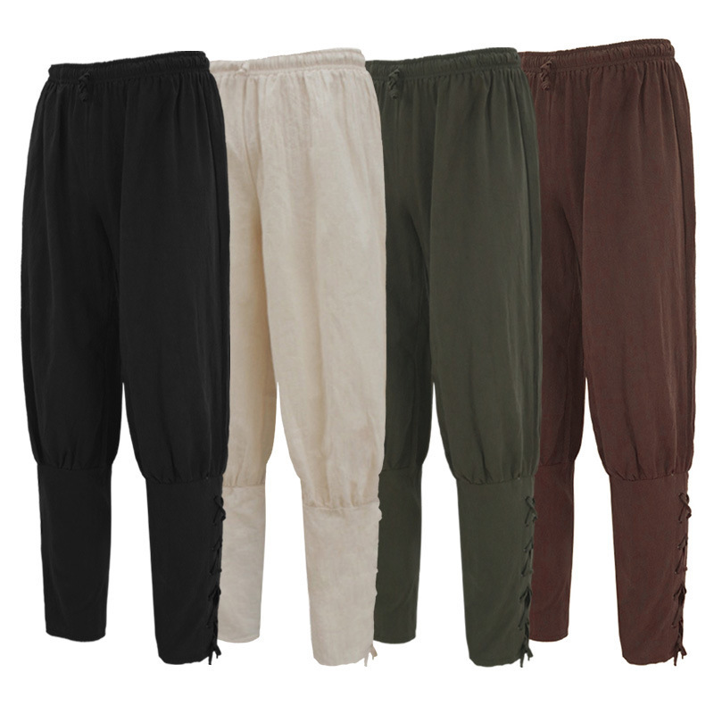طقم زي عصر النهضة للرجال مكون  - مراجعة Men'S Dress Pants Fashion وسعره