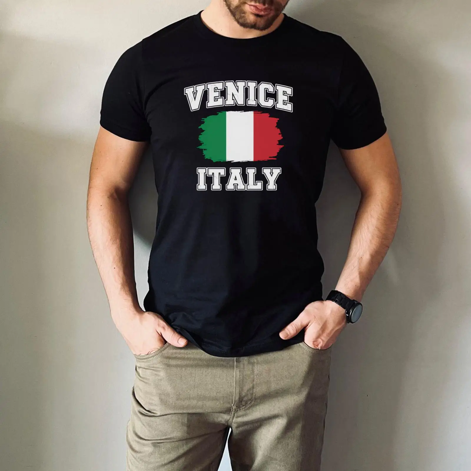 تي شيرت فينيسيا إيطاليا بتصميم - مراجعة Men'S Fashion Venice Italy وسعره