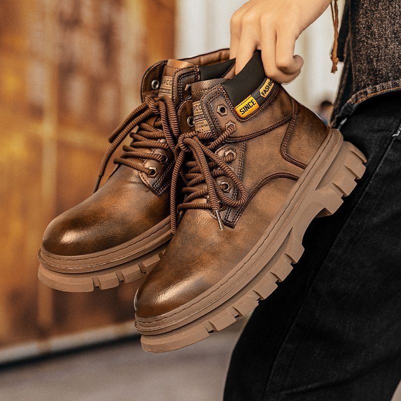 Vintage الرجال منصة حذاء من ال - مراجعة Fashion Men'S Boots وسعره
