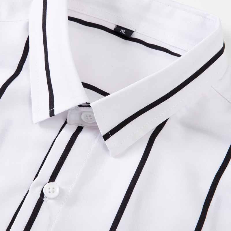 قميص رجالي مخطط بأكمام طويلة و - مراجعة Men'S Fashion Formal وسعره