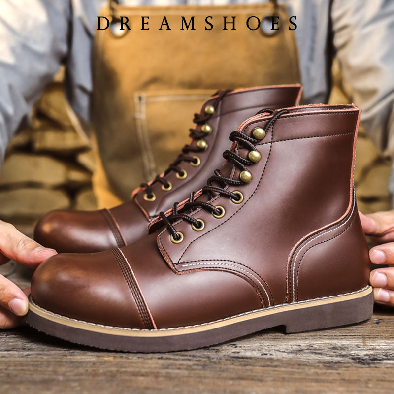 2026 جديد اليابانية خمر مصمم ا - مراجعة Fashion Men'S Boots وسعره