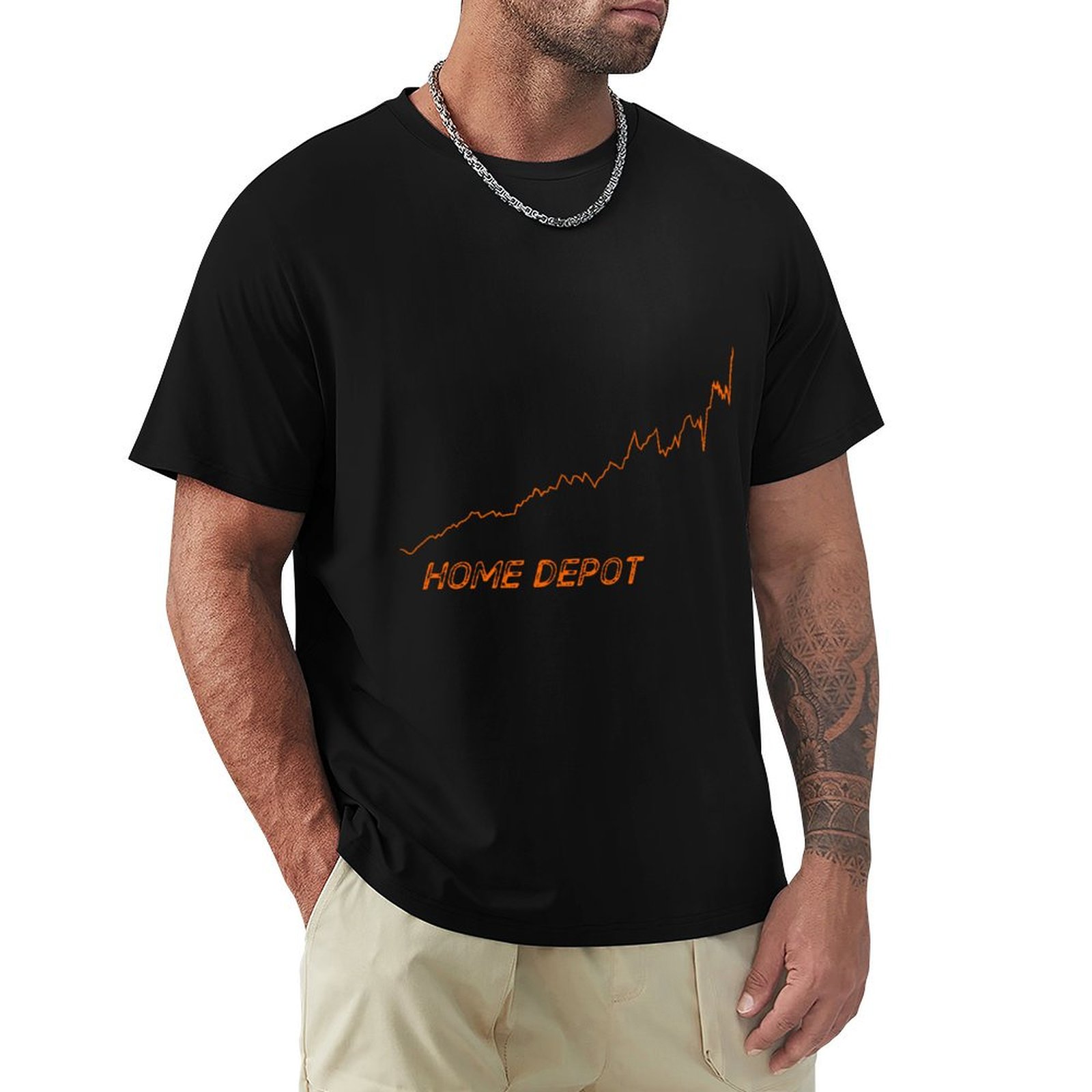 تي شيرت جرافيك من هوم ديبوت، أ - مراجعة Men'S Fashion Depot وسعره