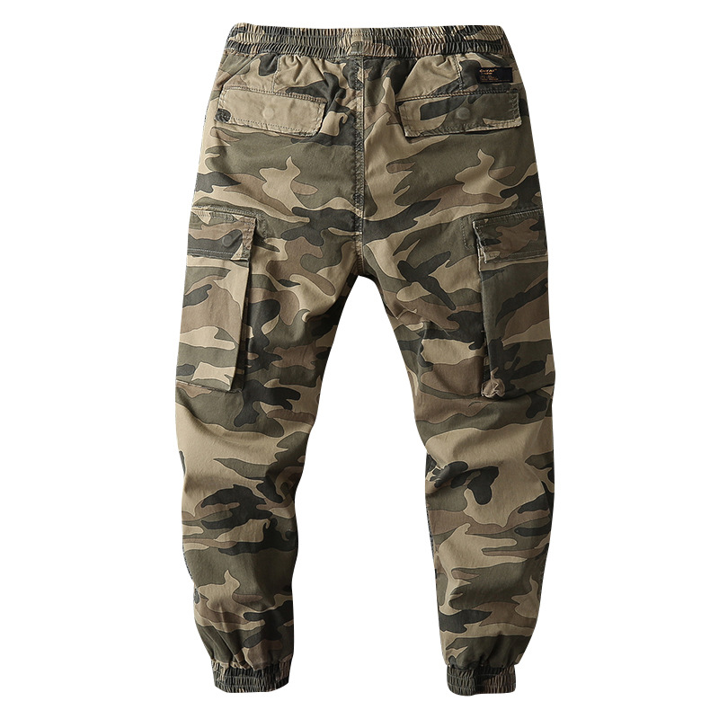 بنطلون كارجو رجالي متعدد الجيو - مراجعة Mens Fashion Camo Pants وسعره