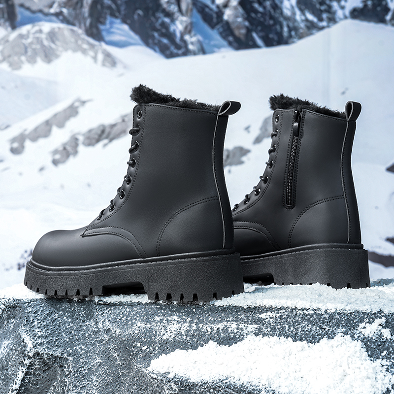 أحذية رجالية دافئة عالية الساق - مراجعة Fashion Men'S Boots وسعره