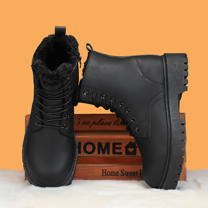 أحذية رجالية دافئة عالية الساق - مراجعة Fashion Men'S Boots وسعره