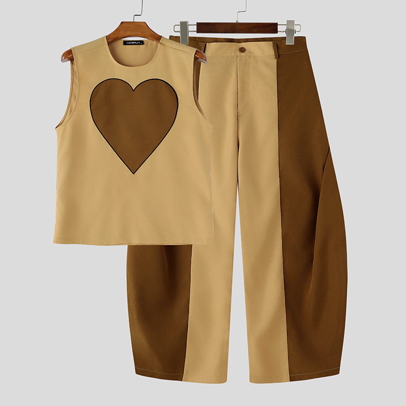 طقم رجالي من INCERUN بتصميم مر - مراجعة Men'S Tops Fashion وسعره