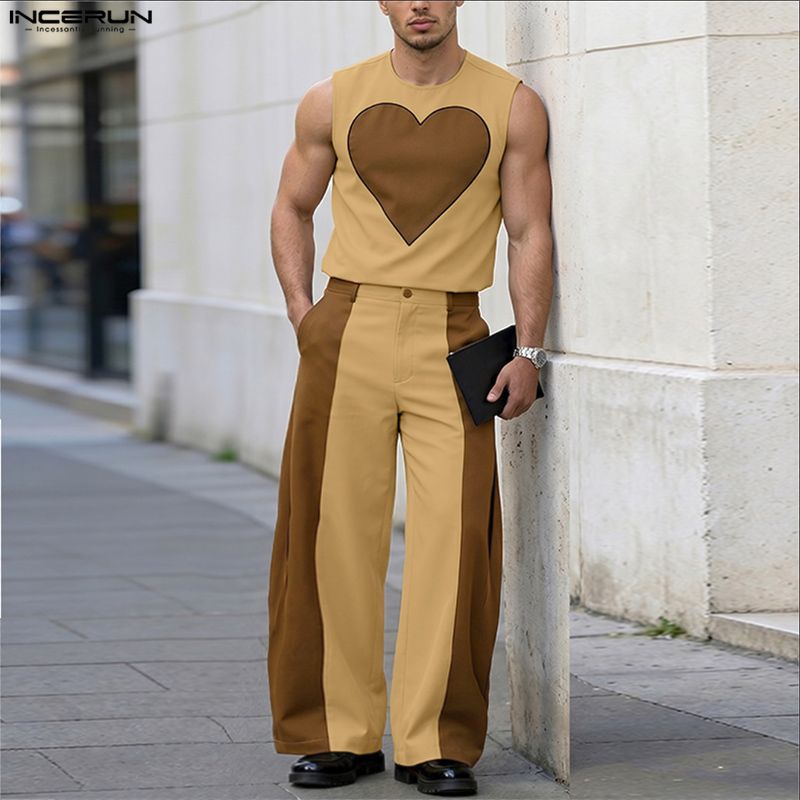 طقم رجالي من INCERUN بتصميم مر - مراجعة Men'S Tops Fashion وسعره