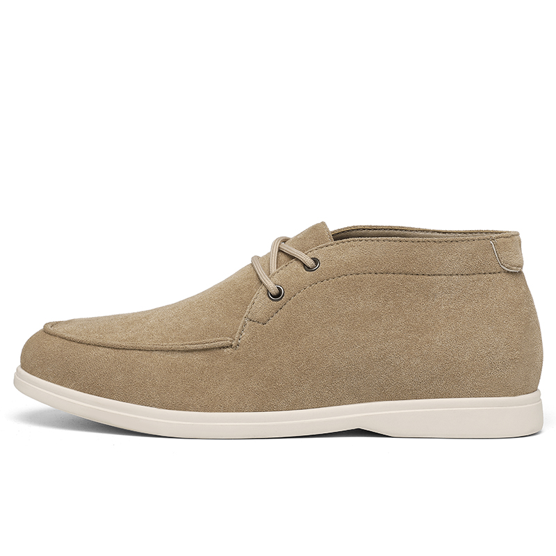 حذاء تشوكا كلاسيكي من جلد الغز - مراجعة Fashion Men'S Boots وسعره