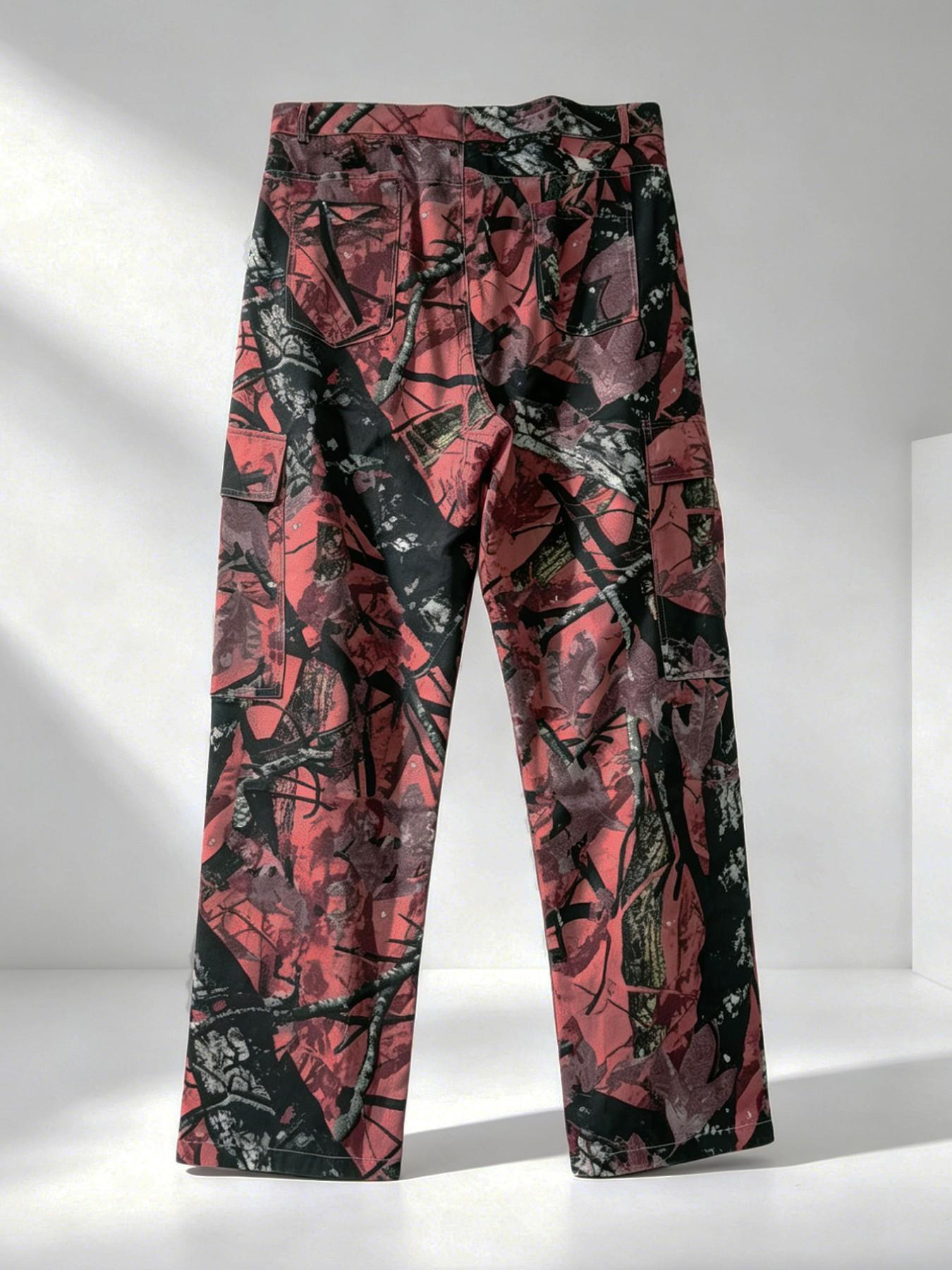 بنطلون جينز رجالي مموه بقصة مس - مراجعة Mens Fashion Camo Pants وسعره