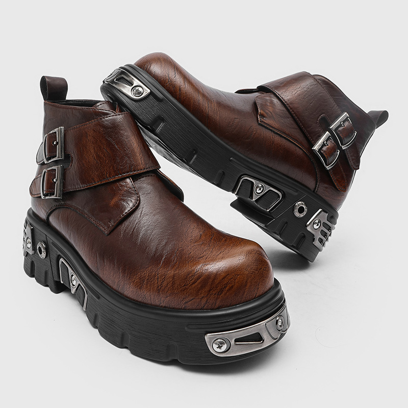 أحذية رجالية كبيرة الحجم على ا - مراجعة Fashion Men'S Boots وسعره
