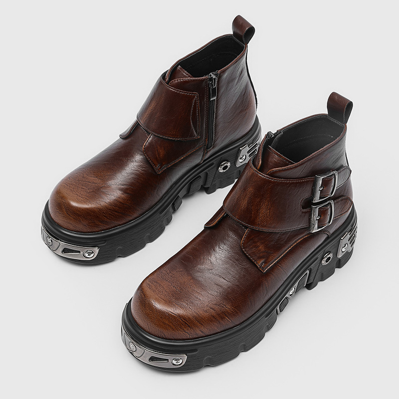 أحذية رجالية كبيرة الحجم على ا - مراجعة Fashion Men'S Boots وسعره